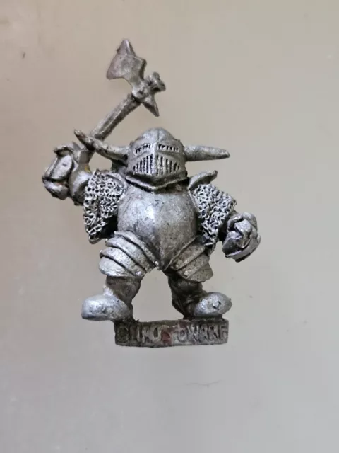 Dwarf Citadel GW Oldhammer Games Workshop Chaos Warrior Dwarves Napper Grundrin