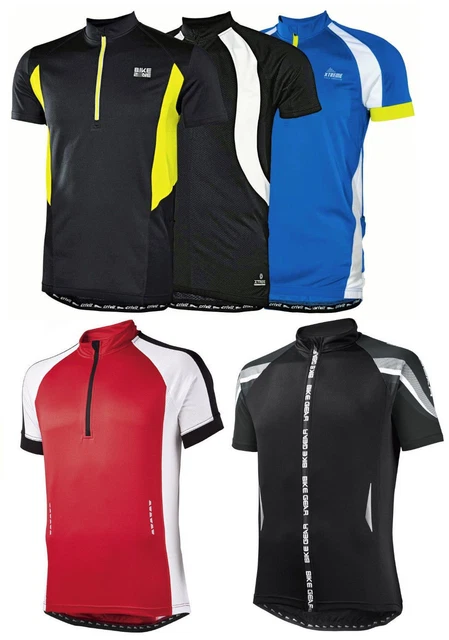 Maillot De Cyclisme Homme CRIVIT Taille L Blanc - Top Vélo Course - État TB