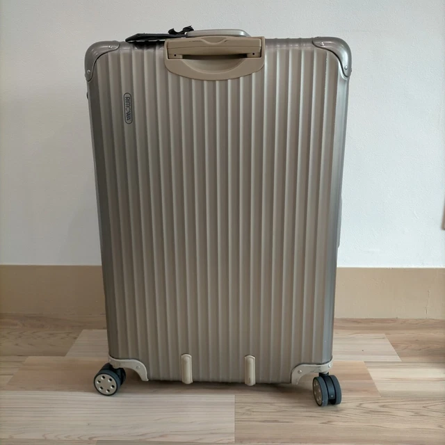 RIMOWA 104L TITANIUM Gold 4-wheels Carry Case Suitcase