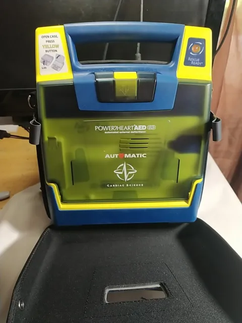 CARDIAC SCIENCE POWERHEART AED G3- no battery