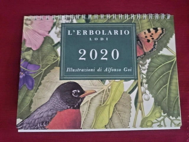 L'erbolario CALENDARIO 2020 da SCRIVANIA