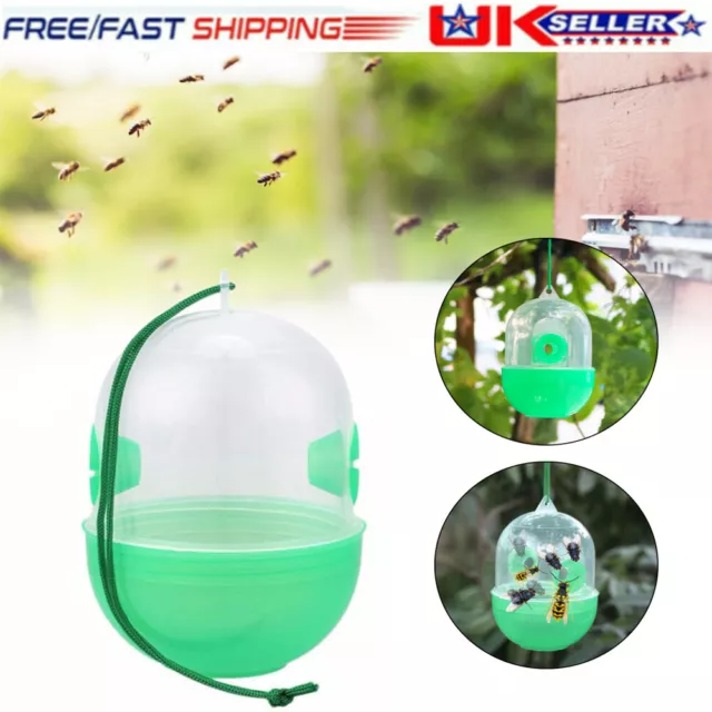 1/2/4Pcs Wasp Fly Bee Insect Garden Hanging Trap Catcher Killer Garden Decortion