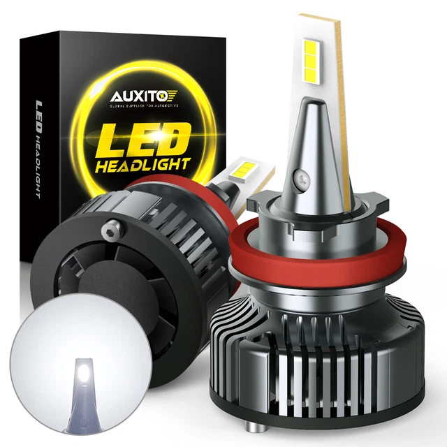 1/2Set LED Headlight Bulbs Conversion Kit 2-Sides H8 H9 H11 High Low Beam Bright