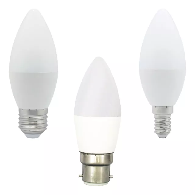 Opus 6W = 40W LED Golf Ball Light Bulbs ES E27 BC B22 SES E14 Warm White / White