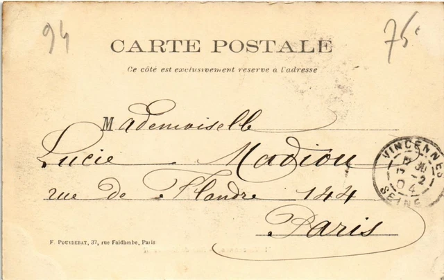 CPA AK Vincennes Rue de Montreuil FRANCE (1283123) 2