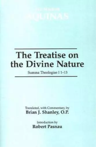 Thomas Aquinas The Treatise on the Divine Nature (Relié) Hackett Aquinas