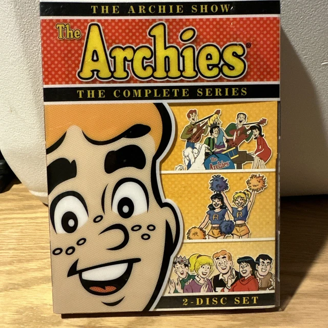 THE ARCHIES THE Archie Show Complete Series Animated DVD & Comic/slip ...