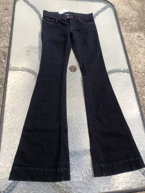 J Brand Love Story Bell Bottom Jeans  Vintage 28 x 34 Mid-Rise Flare USA 🇺🇸