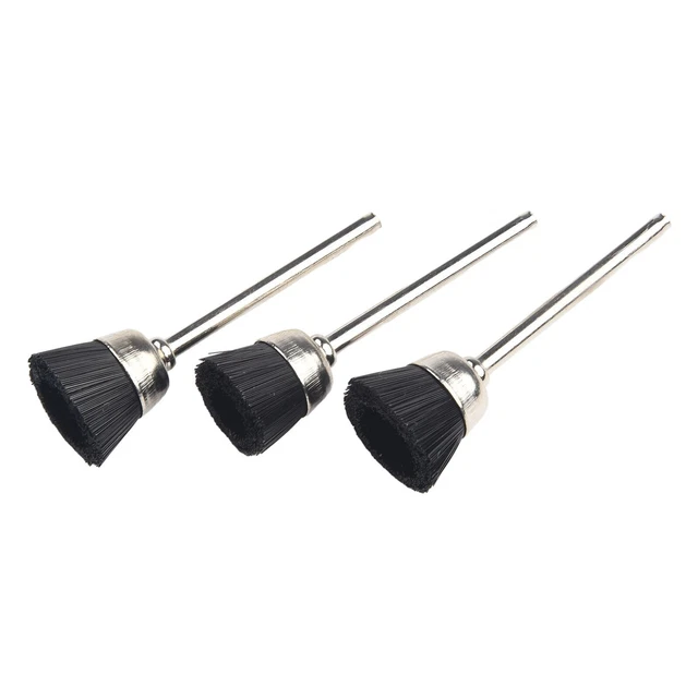 9 Piece Nylon Abrasive Cup Brush Kit for Edge Mixing & Appearance Finishing