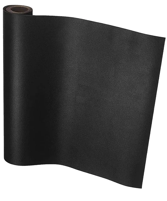 Pelle Adesiva Per Riparazioni - 60x137cm, Nero, Autoadesiva, Per Divani, Sedie E Decorazioni Fai Da Te - Foto 5