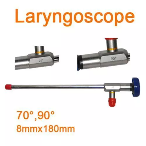 Carejoy Endoscope Laryngoscope laryngeal mirror laryngendoscope 70° Hospital US