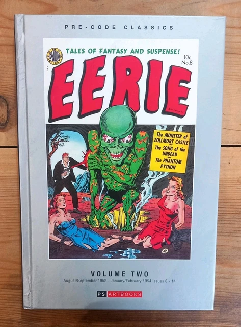 EERIE COMICS - Pre-Code Classics Volume 2 - Issues 8-14 (U.S. Hardcover ...