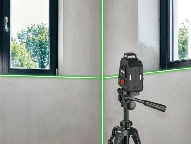 PARKSIDE PERFORMANCE® Niveau Laser Croix 360° Sans Fil - Précision Ultime