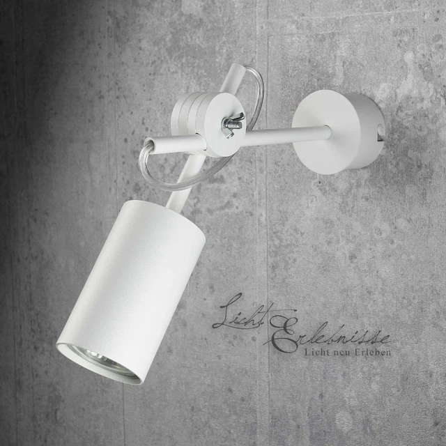 Appliques Murales LED Kligthten 2x - Spots Orientables GU10 Pour Intérieur
