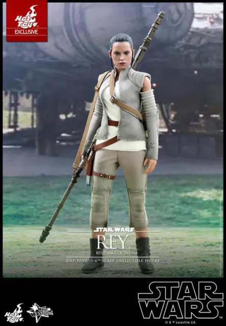 Star Wars Episode Vii - Rey Resistance Outfit Excl Actionfigur Hot Toys Mms 377