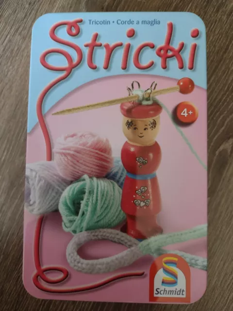 Stricki Strickliesel von Schmidt, neuwertig in Metallbox