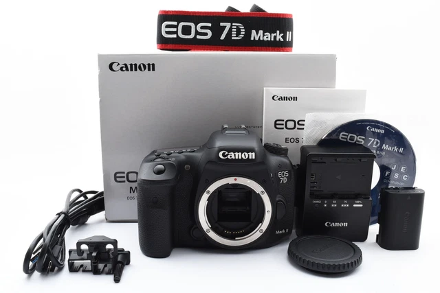 MINT+ W/BOX] CANON EOS 7D Mark II 20.2MP Digital SLR Camera