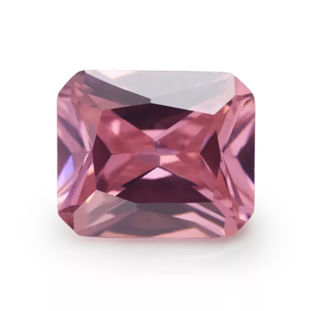 2.69ct-21.85ct Pink Ruby Faceted Cut AAAAA VVS Loose Gemstone