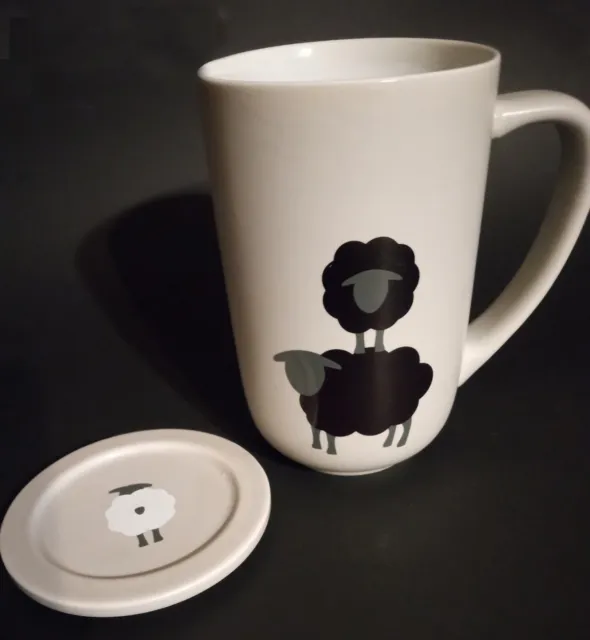 David's Tea Color Changing Sheep Mug with Infuser & Original Lid (*see video )