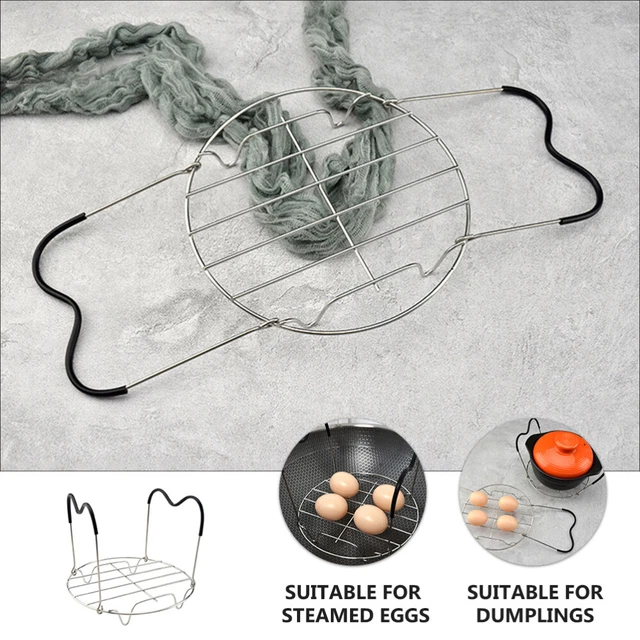 Sottopentola Con Maniglie Per Pentola A Pressione Instant Pot, Accessorio In Acciaio Inox 304, Per Modelli Da 6qt, Ideale Per Arrostire