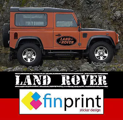 Adesivi Adesivo Land Rover Discovery Defender 90 110  Decal Fuoristrada 4X4