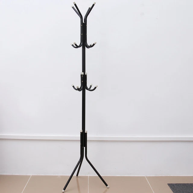 Appendiabiti in metallo sala albero ingresso cappotto portaoggetti borsa ad angolo organizer acciaio