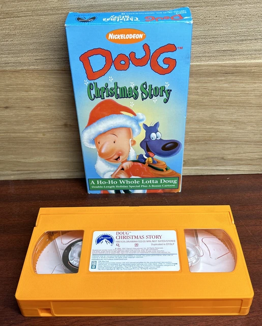 Doug Cool In School Vhs Tape Rare Nickelodeon Cartoon vrogue.co