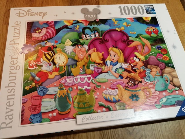 RAVENSBURGER DISNEY ALICE In Wonderland 1000 Piece Jigsaw Puzzle £2.00 ...