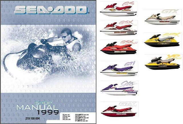 thumbnail image 2 of Sea-Doo 2005 4-Tec Rotax 1503 Engine Service Shop Repair Manual – Genuine (219100214) 2 of 4