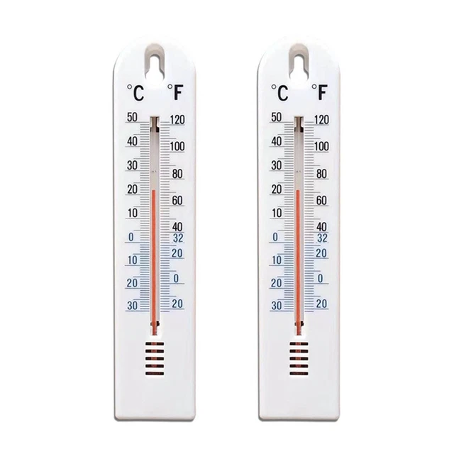 Thermomètre Analogique Lantelme 35 Cm Pour Intérieur Et Extérieur -30°C à +50°C