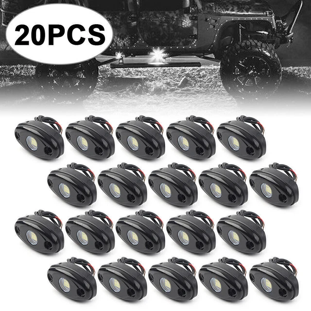 9V-30V 9W Weiß  LED Rock Licht für LKW JEEP ATV SUV Trail Rig Bar Lampe