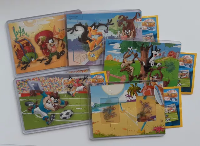 Ü Ei Puzzle Ecken "Looney Tunes Active"  Ferrero 2010  zur Auswahl