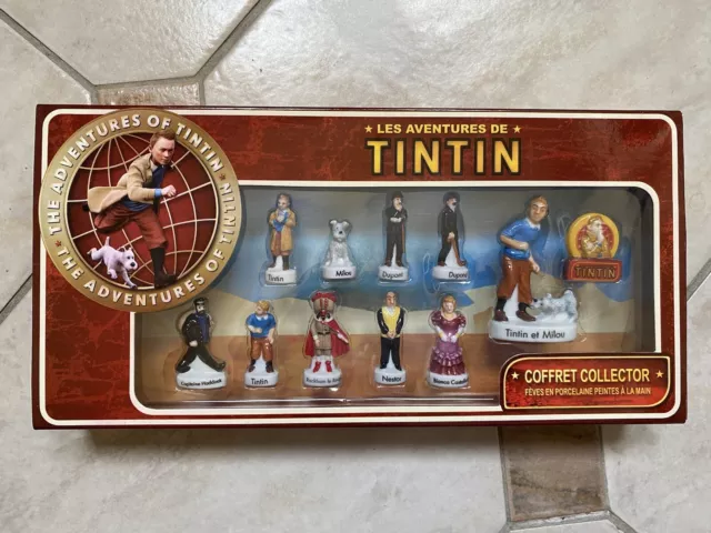 Para BD fèves Tintin - Coffret Collector de 11 fèves en porcelaine - 2013