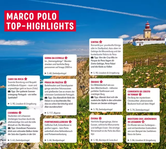 MARCO POLO Reiseführer Portugal | Sara Lier (u. a.) | Taschenbuch | 152 S. 2