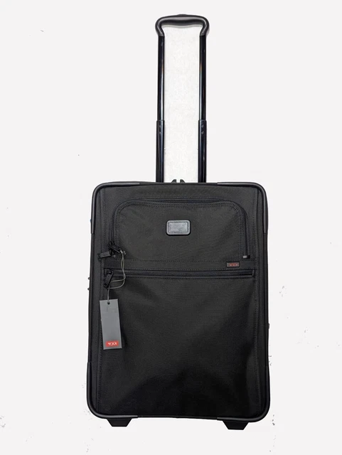 NEW $675 Tumi Alpha 2 International Expandable 2 Wheeled 22” Carry-On Blue Tag