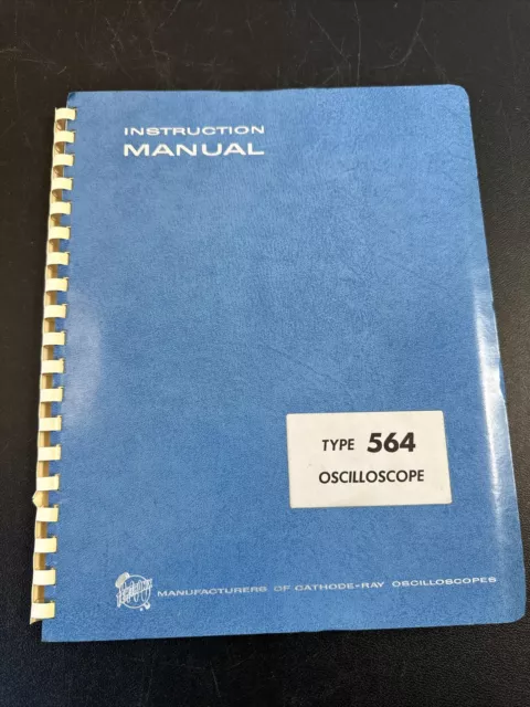 Tektronix Type 564 Oscilloscope Instruction Information Guide Manual Book