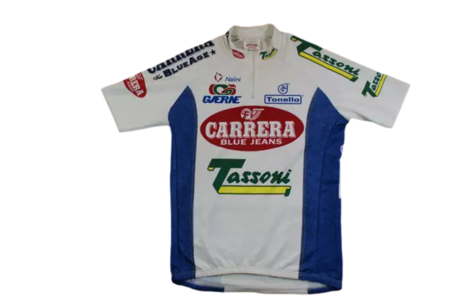 Maillot vélo rétro Nalini Carrera Tonello Tassoni Gaerne