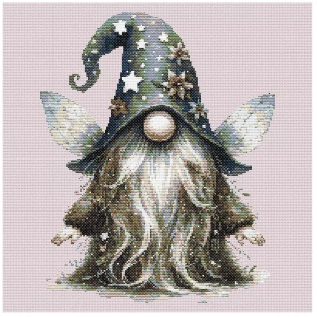 FAIRY GNOME GONK #4 Cross Stitch Pattern Cross Stitch Chart Cross Stitch Design