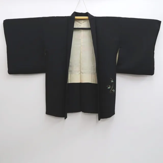 9272E5 Silk Vintage Japanese Kimono Haori Jacket Branch 3