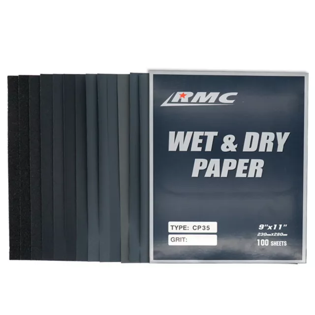 230x280mm CP35 Wet and Dry Abrasive Sandpaper Grit 80-2500 Waterproof Sand Paper