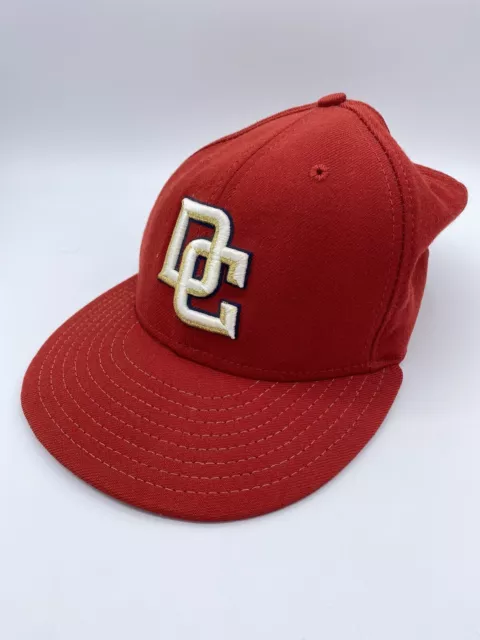 NEW ERA Washington Nationals Fitted Hat 7 3/8 Baseball Cap MLB Hip Hop Rot
