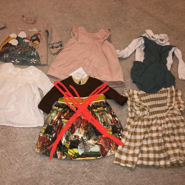 Baby Girl Dress Bundle 6-9 Months Zara TU Boboli
