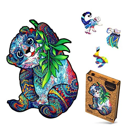 UNIDRAGON Wooden Puzzle Jigsaw, Best Gift for Adults and Children, Unique  [NEW]