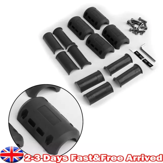 Engine Crash Bar Protector Bumper Guard Black 22-28mm For BMW R1200GS F700 TW