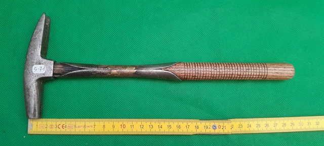 Ancien Marteau De Tapissier BOST FRANCE N°10 - Manche 30 Cm - Outil Pro
