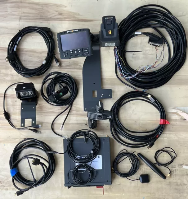 TESTED Complete WatchGuard 4RE DVR2 Display,Wireless Mic,PANORAMIC & Dash Camera