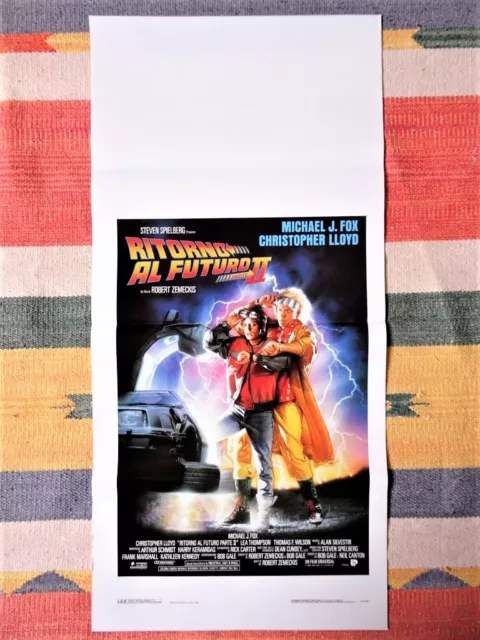 Locandina RITORNO AL FUTURO 2 1'Edizione 1989 Poster Back to the future part II