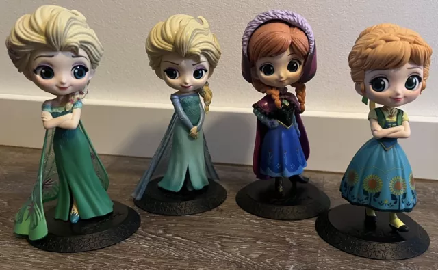 Q Posket Qposket Frozen Eiskönigin Anna Elsa Set Disney Figuren Banpresto Prinz