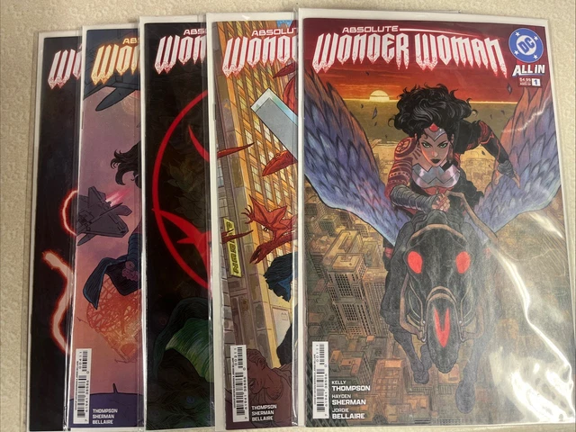 ABSOLUTE WONDER WOMAN #1-5 DC (2024-‘25) 1st Ptg NM £24.37 - PicClick UK
