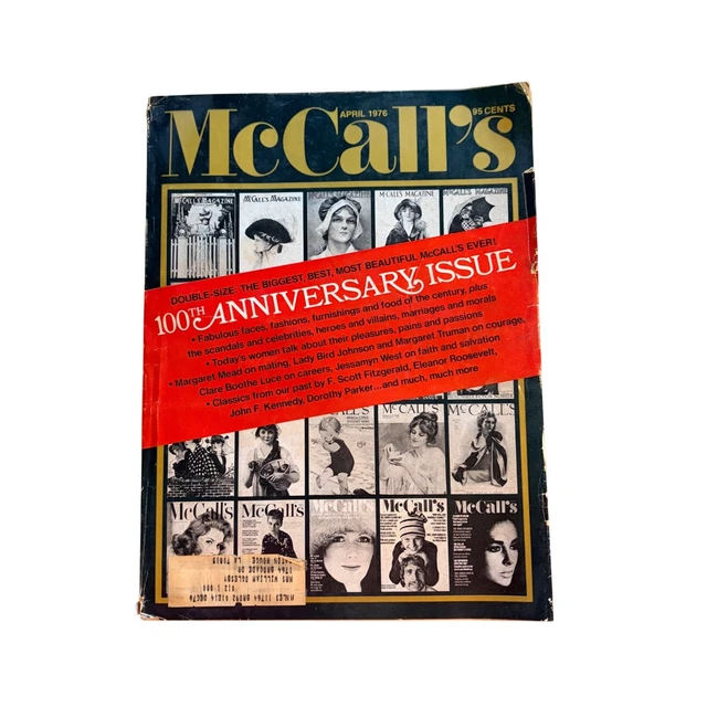 Retro Classig VINTAGE APRIL 1976 McCalls Magazine 100th Anniversary Issue Breck Girl ...